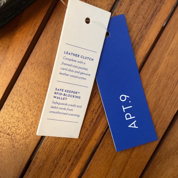 🆕 Safe Keeper RFID Blocking Leather SoHo Tab Clutch Wallet - Picture 11 of 11